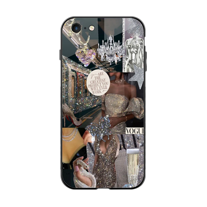 Glam Chic back phone cover | glass case for iphone 6