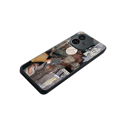 Glam Chic stylish phone case for iqoo neo 10r 5g | glossy glass and slim fit
