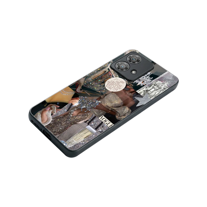 Glam Chic stylish phone case for motorola edge 40 neo 5g | glossy glass and slim fit