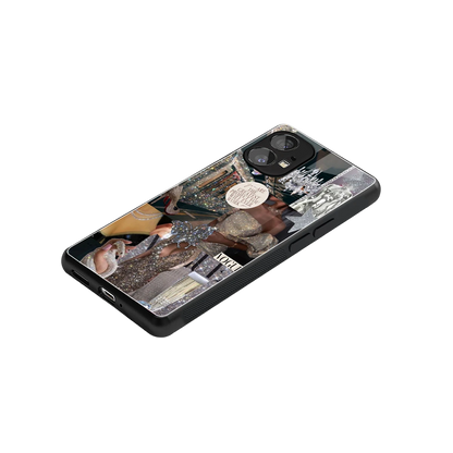 Glam Chic stylish phone case for nothing phone 1 | glossy glass and slim fit