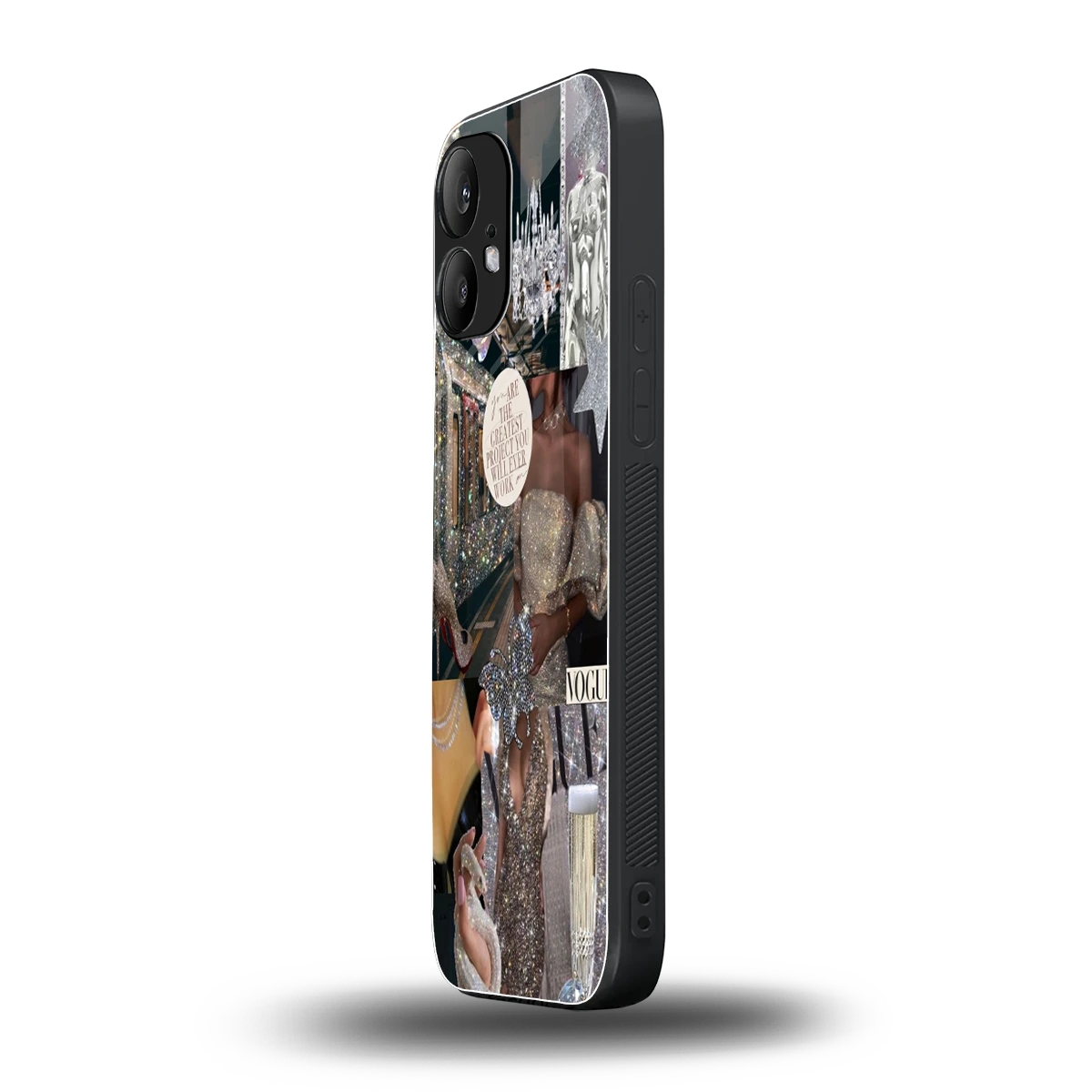 Glam Chic nothing phone 2 mobile cover | shockproof glass phone case