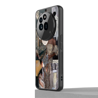 Glam Chic nothing phone 3a pro mobile cover | shockproof glass phone case
