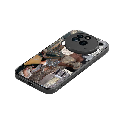 Glam Chic stylish phone case for nothing phone 3a pro | glossy glass and slim fit