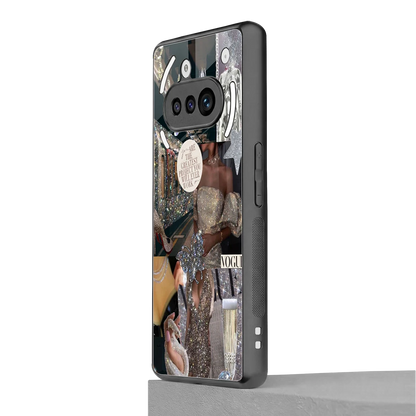Glam Chic nothing phone 3a mobile cover | shockproof glass phone case