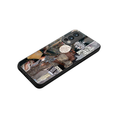 Glam Chic stylish phone case for oneplus nord 2 | glossy glass and slim fit
