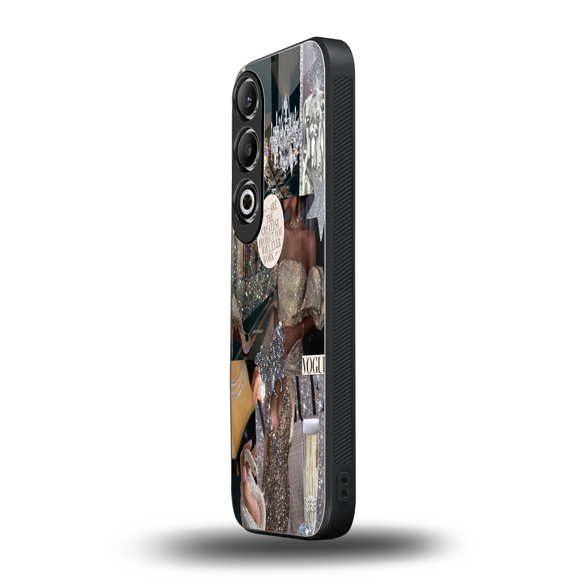 Glam Chic oneplus nord ce 4 mobile cover | shockproof glass phone case