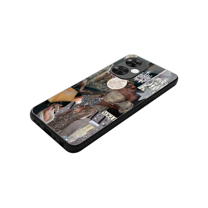 Glam Chic stylish phone case for oneplus nord ce 3 lite | glossy glass and slim fit