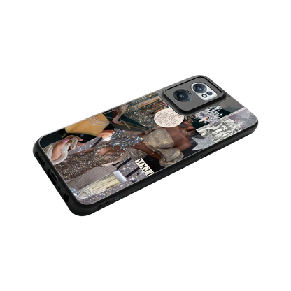 Glam Chic stylish phone case for oneplus nord ce 2 | glossy glass and slim fit
