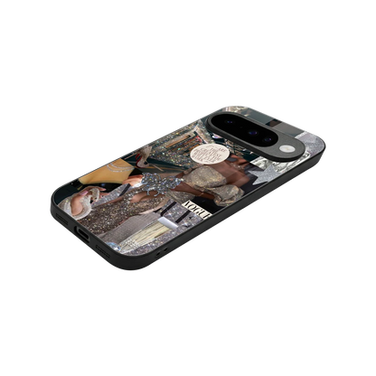 Glam Chic stylish phone case for google pixel 10 | glossy glass and slim fit