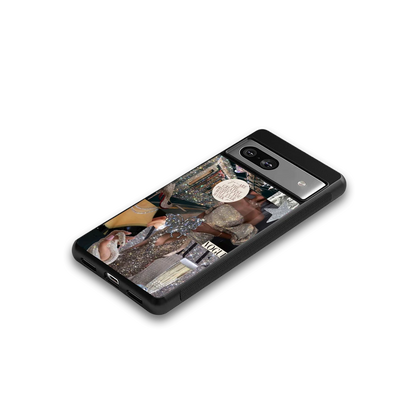 Glam Chic google pixel 7a mobile cover | shockproof glass phone case