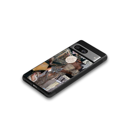 Glam Chic google pixel 8 mobile cover | shockproof glass phone case