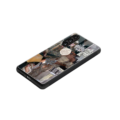 Glam Chic stylish phone case for samsung galaxy m36 5g | glossy glass and slim fit