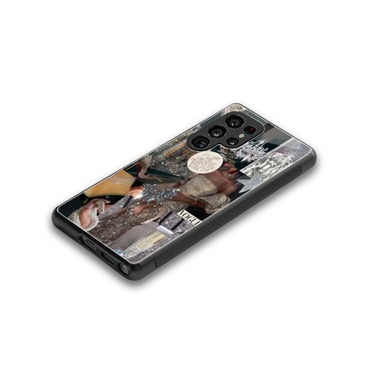 Glam Chic stylish phone case for samsung galaxy s26 ultra | glossy glass and slim fit