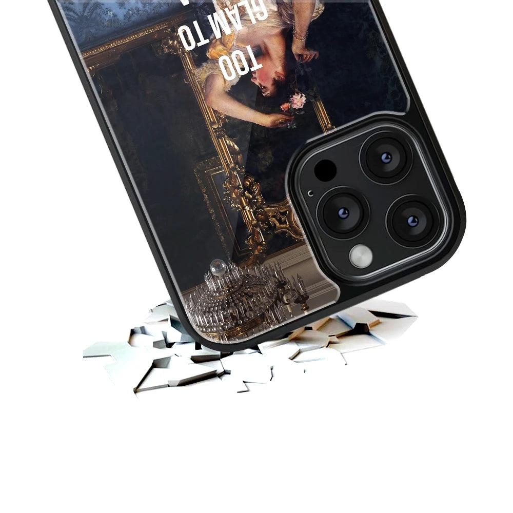 Durable Glass Back Mobile Case for iPhone, Samsung, OnePlus, Google Pixel, Redmi, Vivo, Oppo