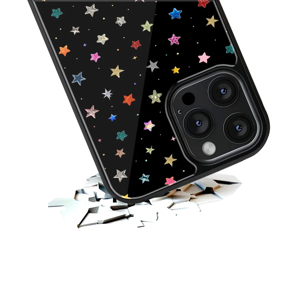 Durable Glass Back Mobile Case for iPhone, Samsung, OnePlus, Google Pixel, Redmi, Vivo, Oppo