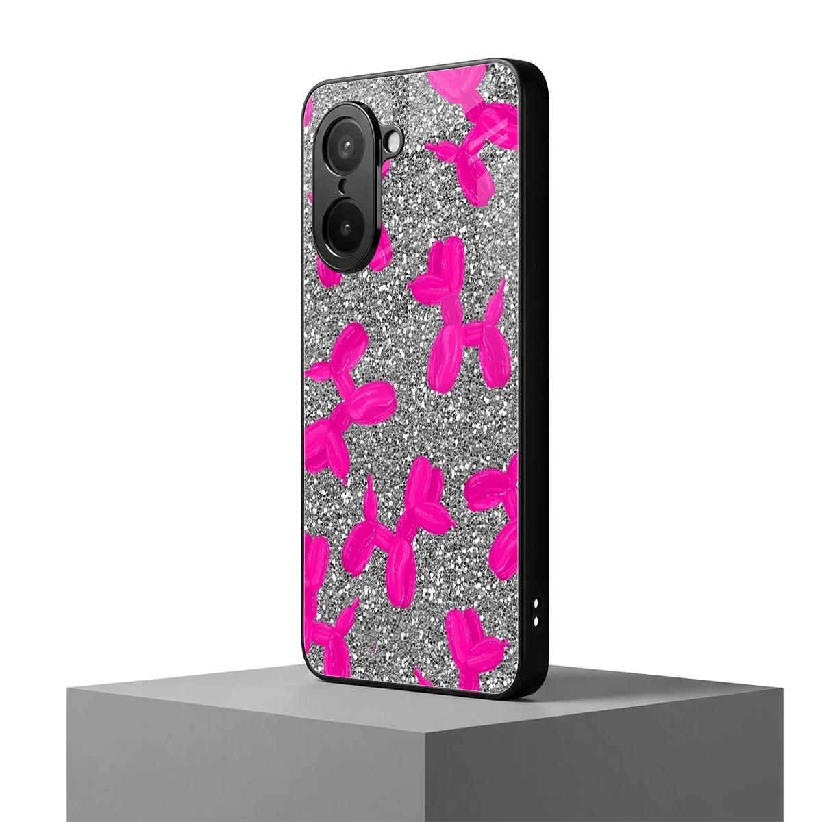 Glittery Ride oneplus nord ce5 5g mobile cover | shockproof glass phone case