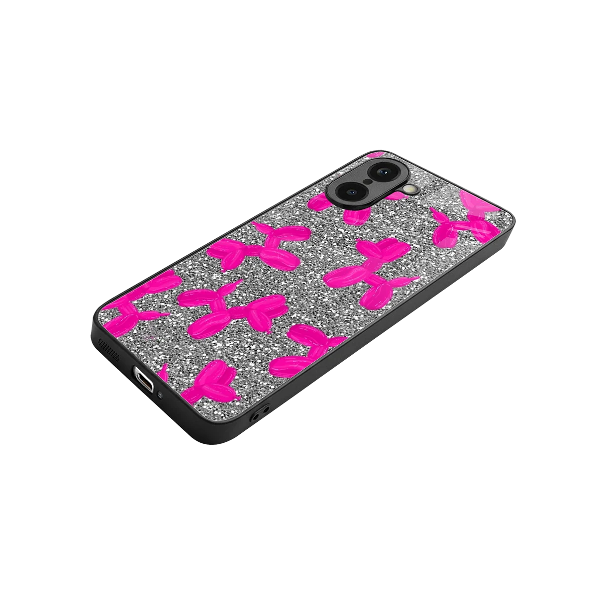 Glittery Ride stylish phone case for oneplus nord ce5 5g | glossy glass and slim fit