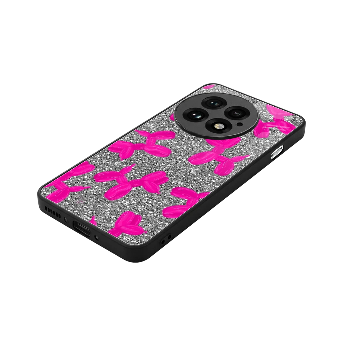 Glittery Ride stylish phone case for oneplus 13 | glossy glass and slim fit