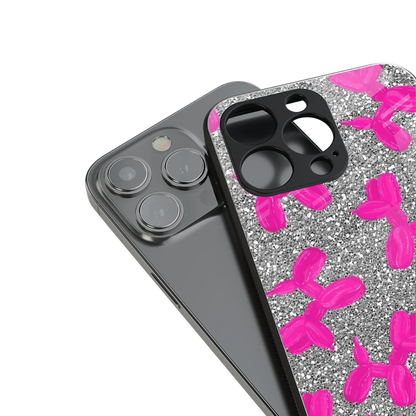 Glittery Ride stylish phone case for iphone 15 | glossy glass and slim fit