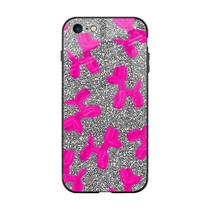 Glittery Ride back phone cover | glass case for iphone 6s