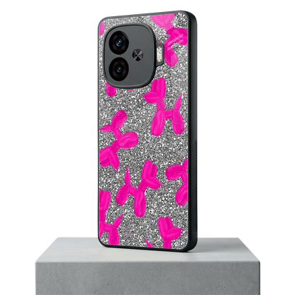 Glittery Ride iqoo neo 10r 5g mobile cover | shockproof glass phone case