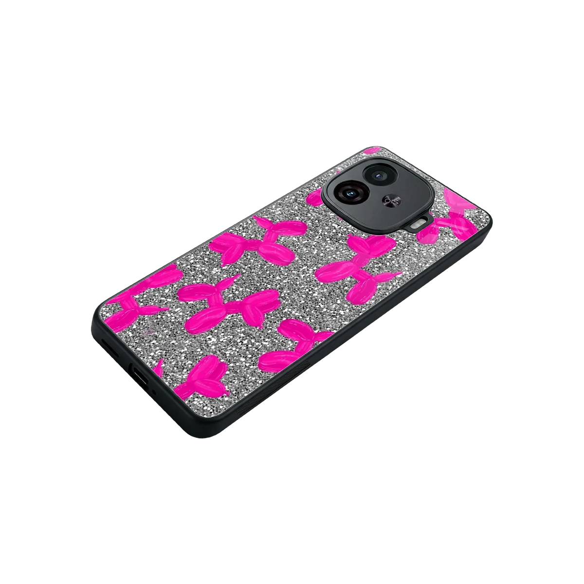 Glittery Ride stylish phone case for iqoo neo 10r 5g | glossy glass and slim fit