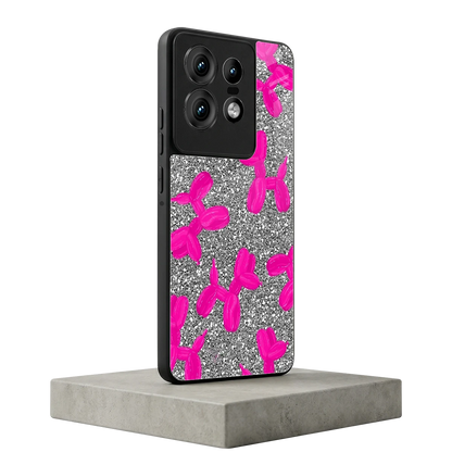 Glittery Ride motorola edge 50 pro mobile cover | shockproof glass phone case