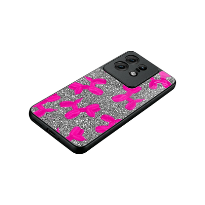 Glittery Ride stylish phone case for motorola edge 50 pro | glossy glass and slim fit