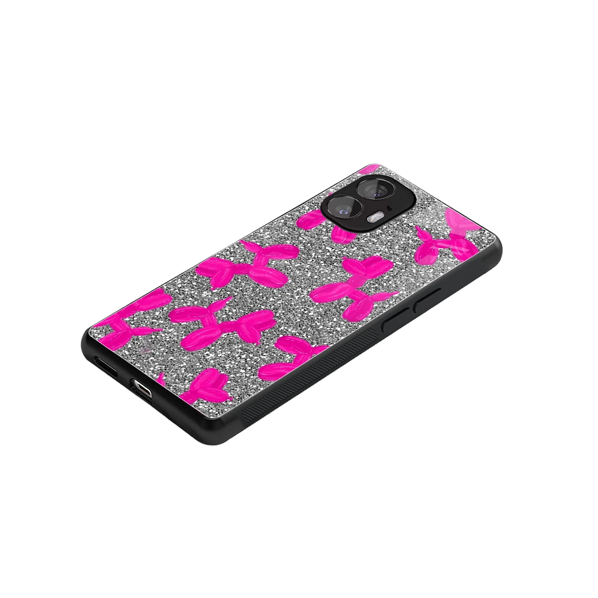 Glittery Ride stylish phone case for nothing phone 2 | glossy glass and slim fit
