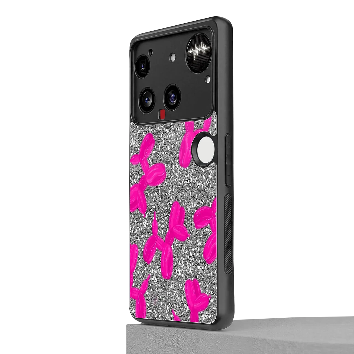 Glittery Ride nothing phone 3 mobile cover | shockproof glass phone case