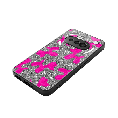 Glittery Ride stylish phone case for nothing phone 3a | glossy glass and slim fit