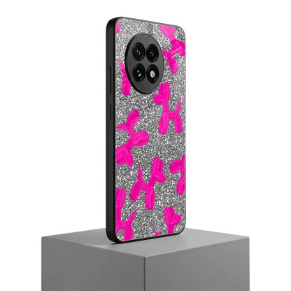 Glittery Ride oneplus 13r mobile cover | shockproof glass phone case