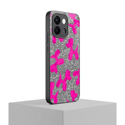 Glittery Ride oneplus 13s mobile cover | shockproof glass phone case