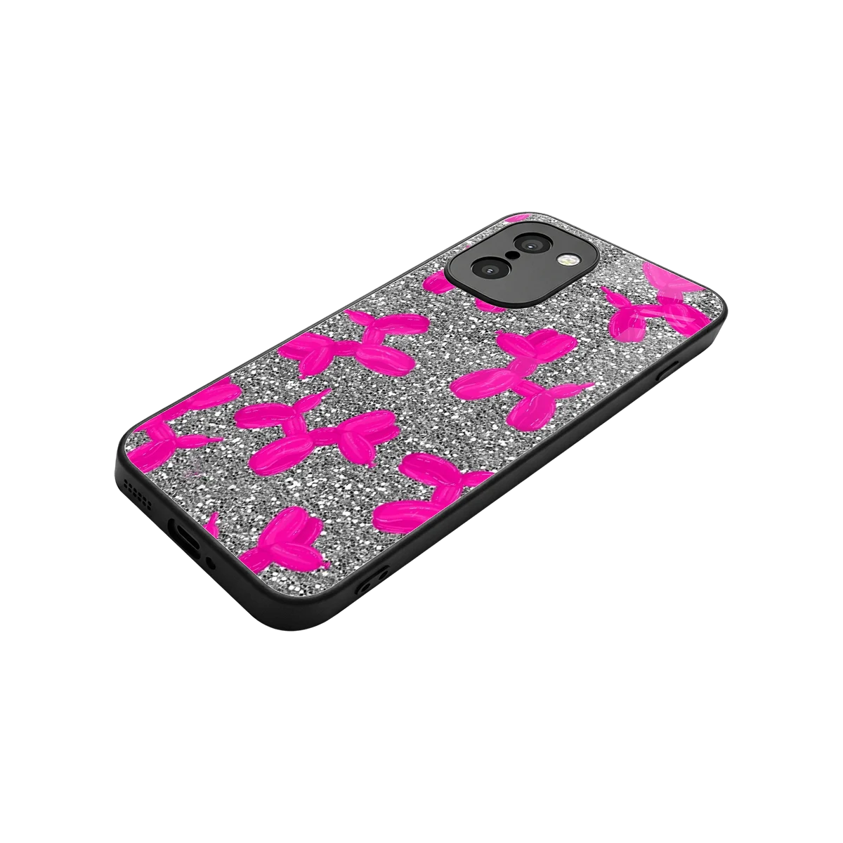 Glittery Ride stylish phone case for oneplus 15r | glossy glass and slim fit