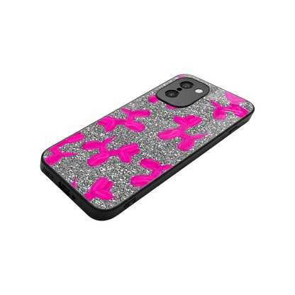 Glittery Ride stylish phone case for oneplus 15r | glossy glass and slim fit