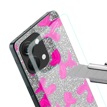 Glittery Ride stylish phone case for oneplus nord 3 | glossy glass and slim fit