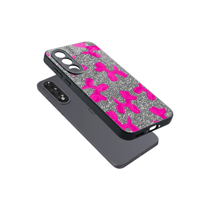 Glittery Ride sleek oneplus nord 5 cover with tempered glass back and TPU edges