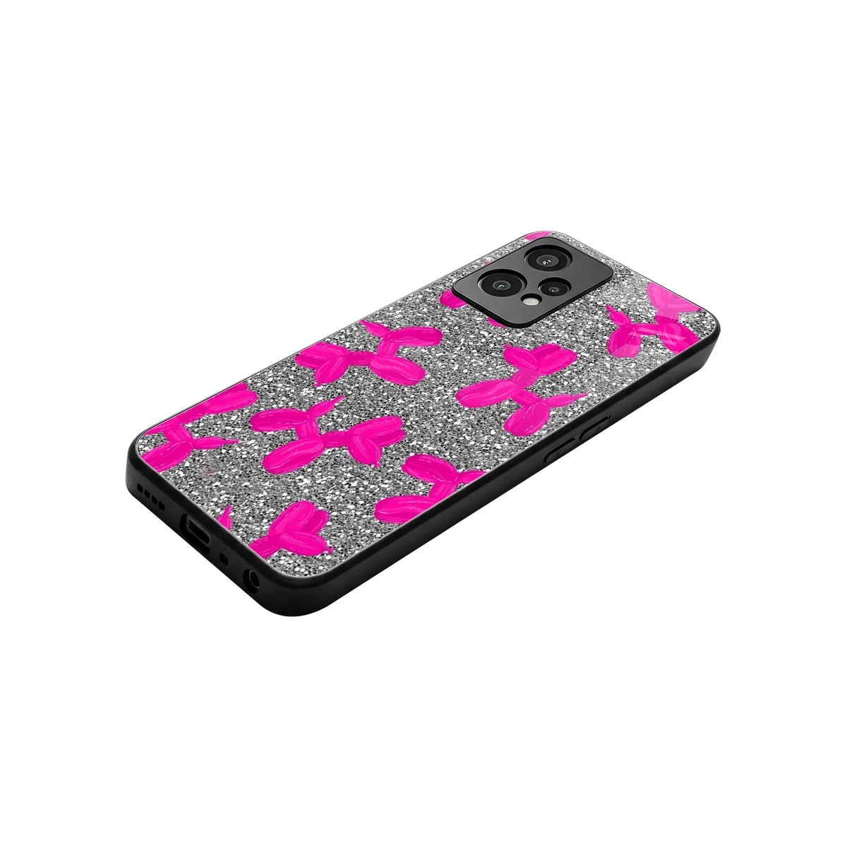 Glittery Ride stylish phone case for oneplus nord ce 2 lite | glossy glass and slim fit
