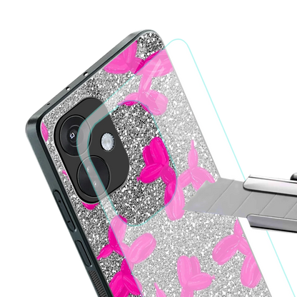 Glittery Ride stylish phone case for oneplus nord ce 3 | glossy glass and slim fit