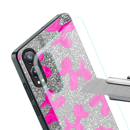 Glittery Ride stylish phone case for oneplus nord ce 4 lite | glossy glass and slim fit