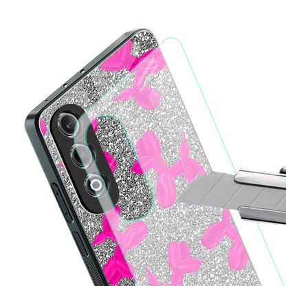 Glittery Ride stylish phone case for oneplus nord ce 4 | glossy glass and slim fit