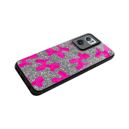 Glittery Ride stylish phone case for oneplus nord ce 2 | glossy glass and slim fit