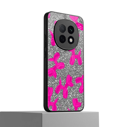 Glittery Ride oppo f29 pro 5g mobile cover | shockproof glass phone case