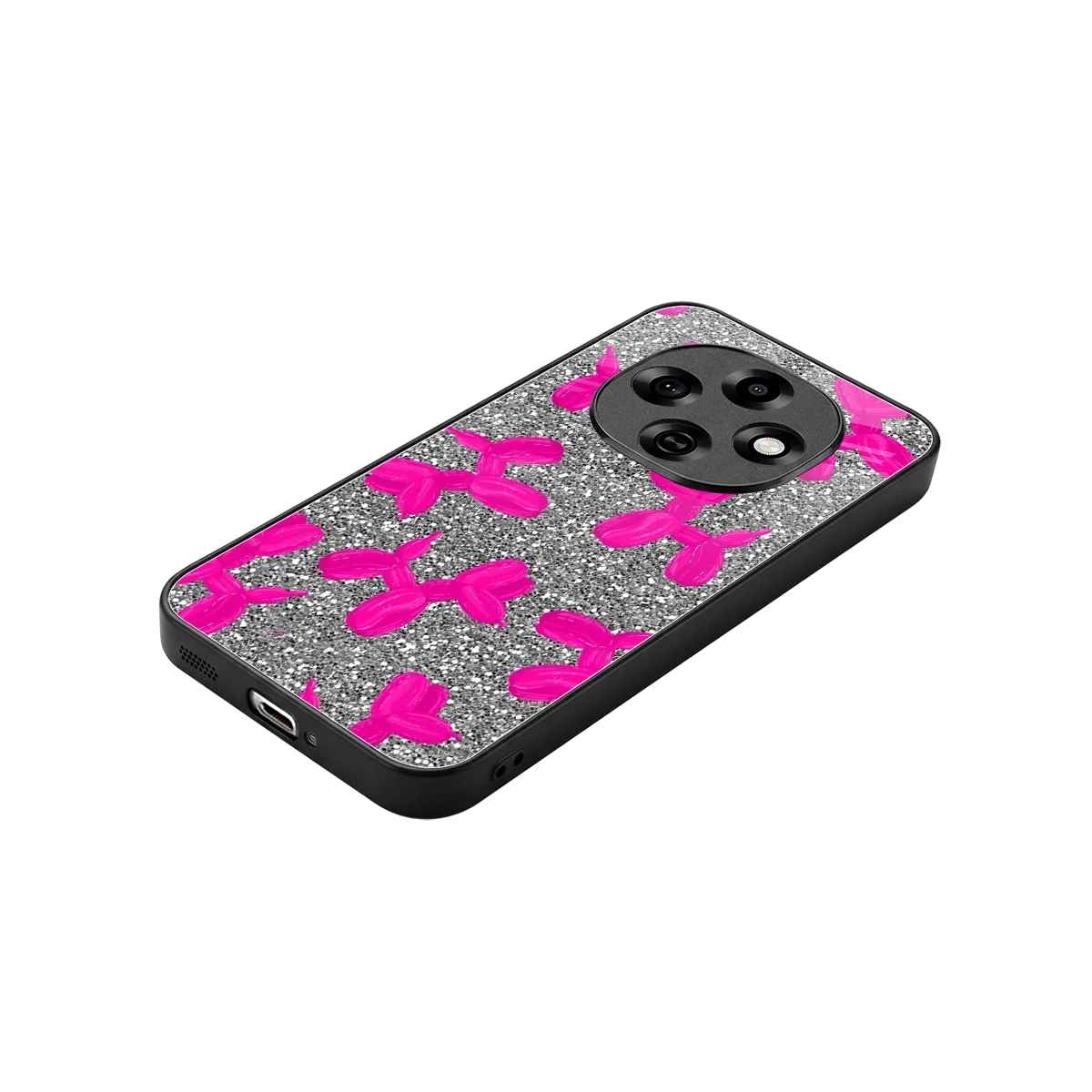 Glittery Ride stylish phone case for oppo f31 pro 5g | glossy glass and slim fit