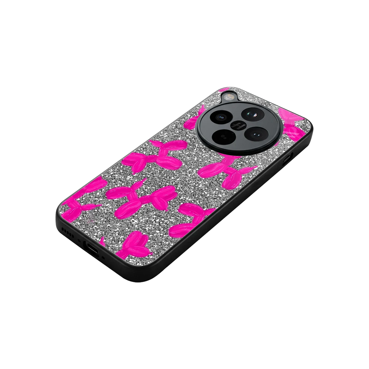 Glittery Ride stylish phone case for oppo find x8 | glossy glass and slim fit