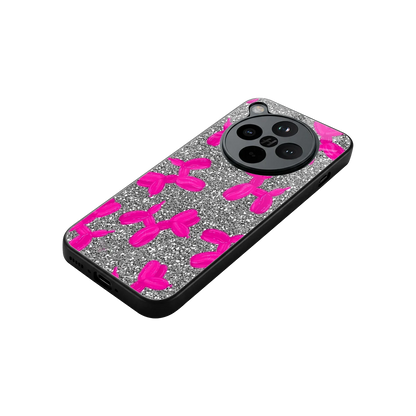 Glittery Ride stylish phone case for oppo find x8 | glossy glass and slim fit