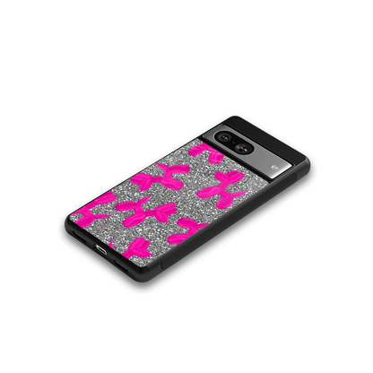 Glittery Ride google pixel 8 mobile cover | shockproof glass phone case