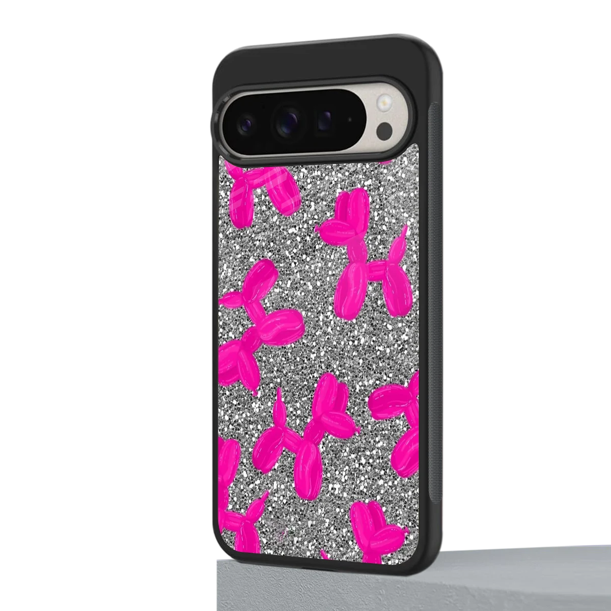 Glittery Ride google pixel 9 pro mobile cover | shockproof glass phone case
