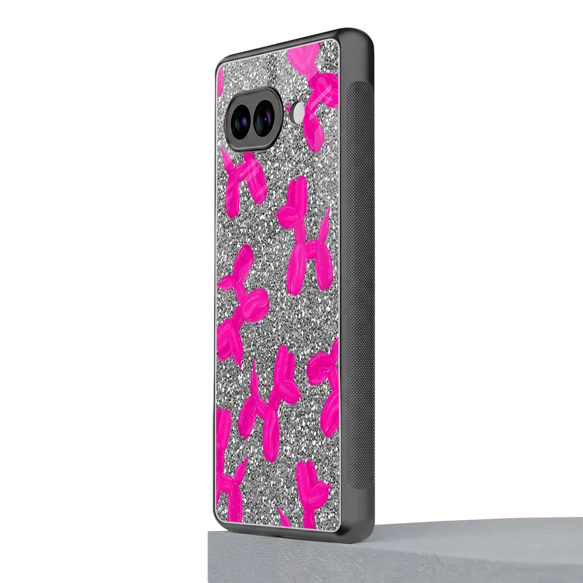 Glittery Ride google pixel 10a mobile cover | shockproof glass phone case