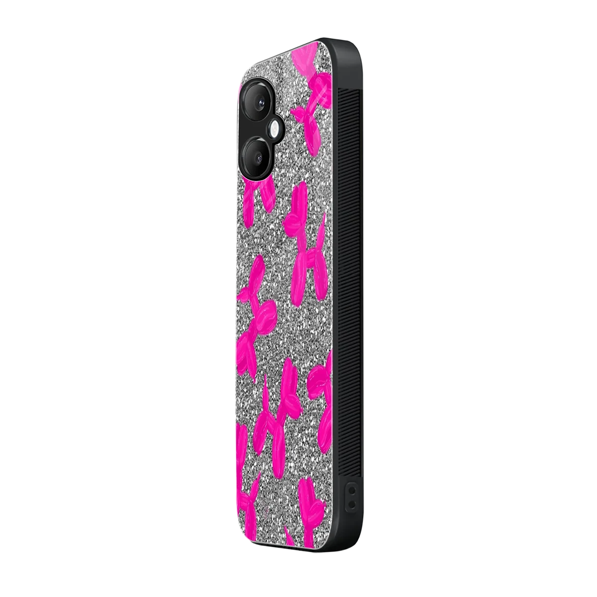 Glittery Ride samsung galaxy a06 5g mobile cover | shockproof glass phone case